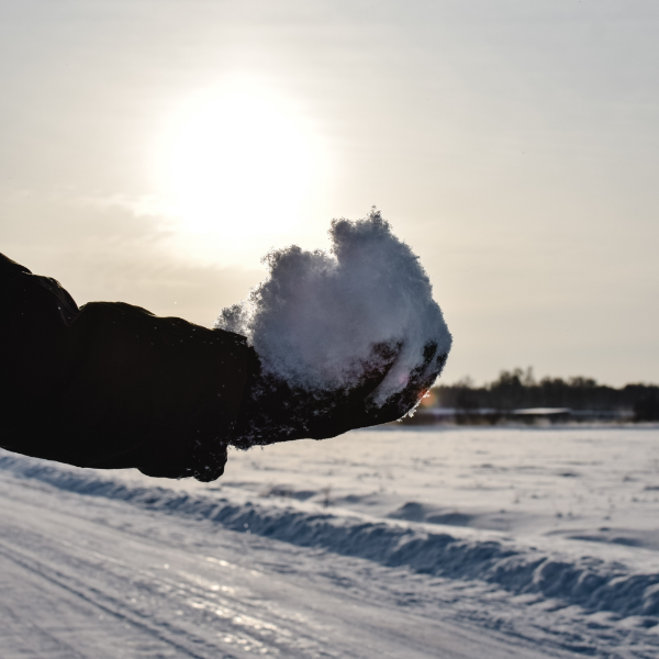 A picture of a snowball, representing the snowball debt reduction method.